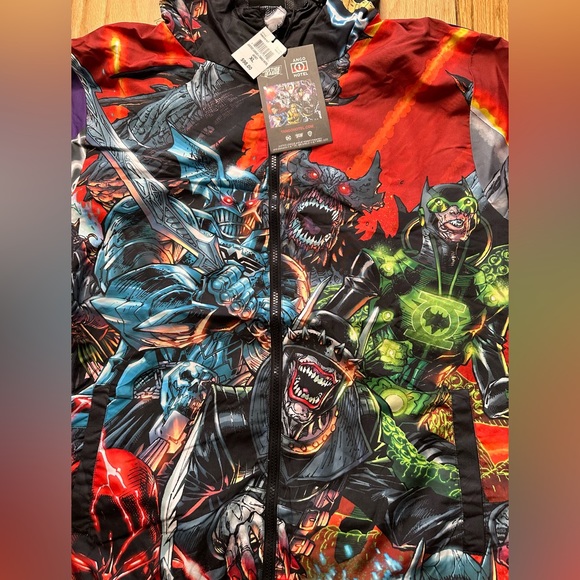 Batman Multiverse DC Justice League TANGO HOTEL Jacket windbreaker MSRP$98 - Picture 4 of 6